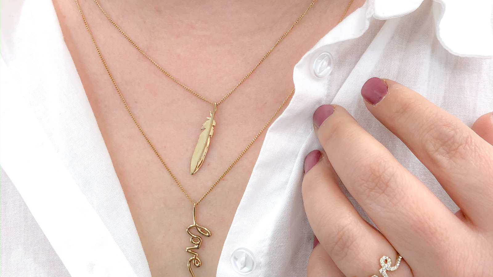 How to attach necklaces to a Layered Necklace Clasp 