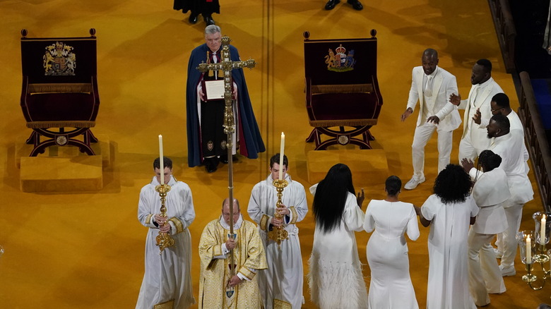 The Ascension Choir at King Charles III's coronation