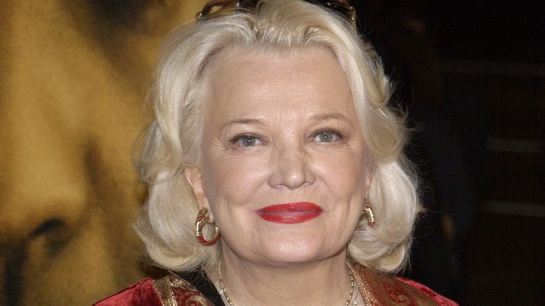 Gena Rowlands smiling