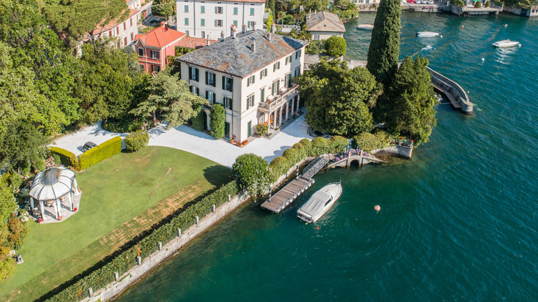 George Clooney's villa on Lake Como