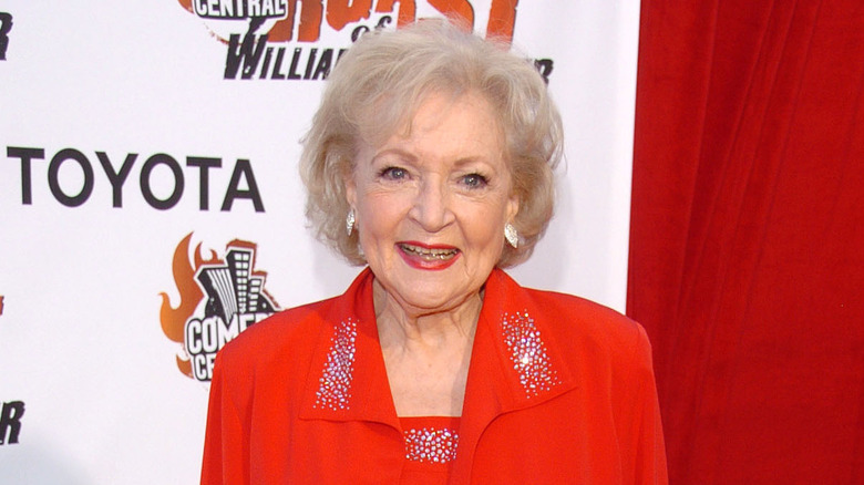 Betty White smiling