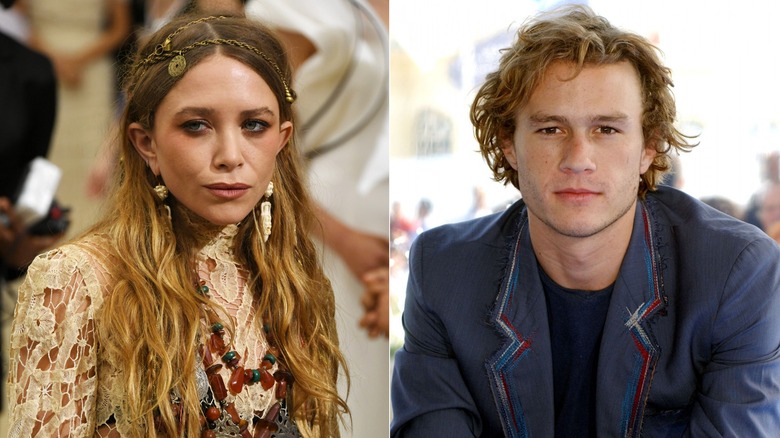 Mary Kate Olsen and Heath Ledger split