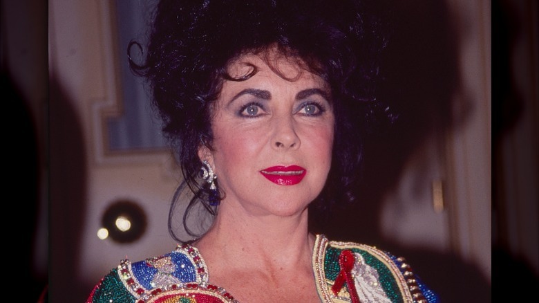 Elizabeth Taylor smiling