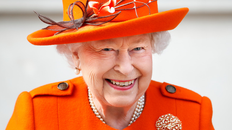 Queen Elizabeth at royal event