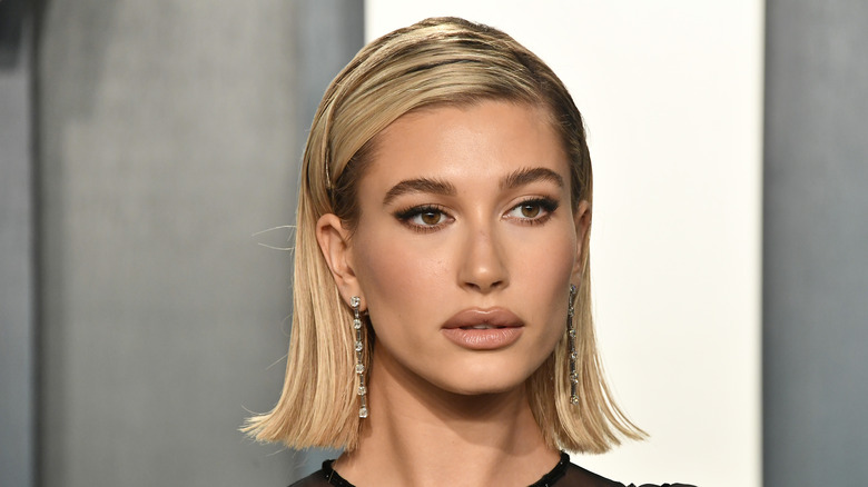 Hailey Bieber at event