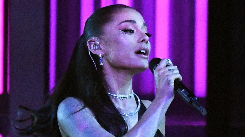 Ariana Grande singing