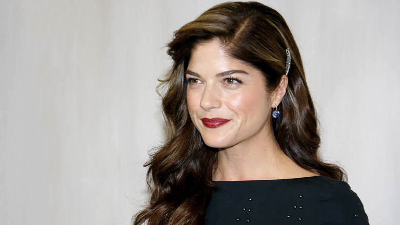 Selma Blair smiling