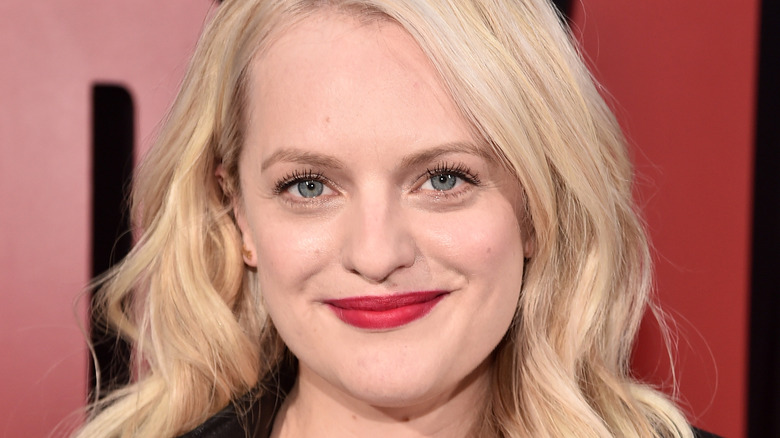 Elisabeth Moss at event