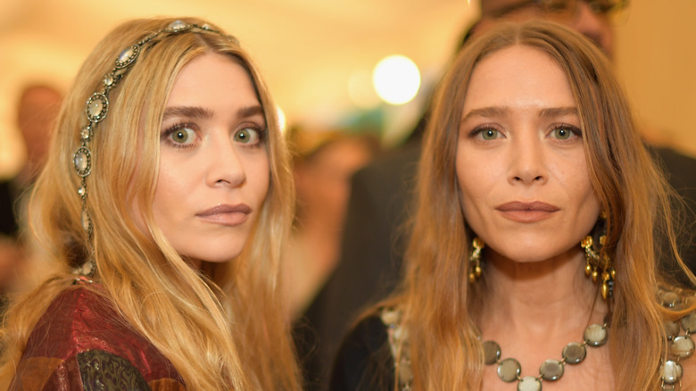 Ashley Olsen and Mary-Kate Olsen at the Met Gala