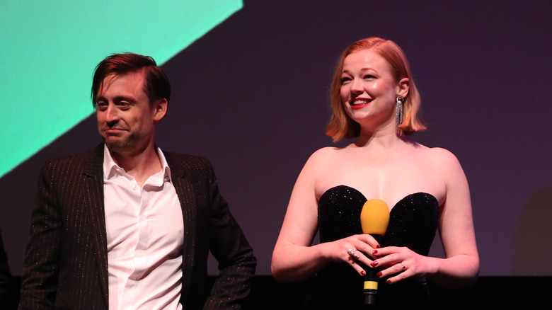 Kieran Culkin and Sarah Snook