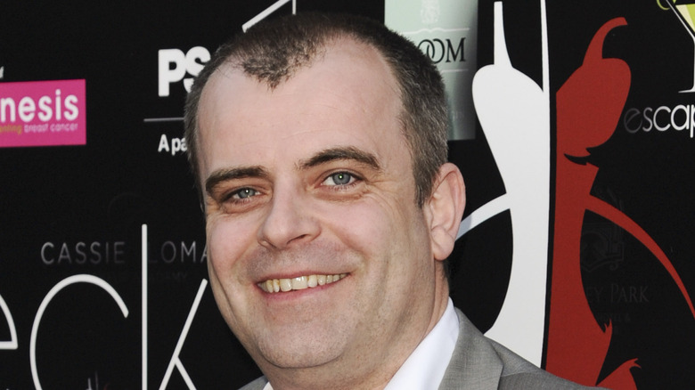 Simon Gregson smiling