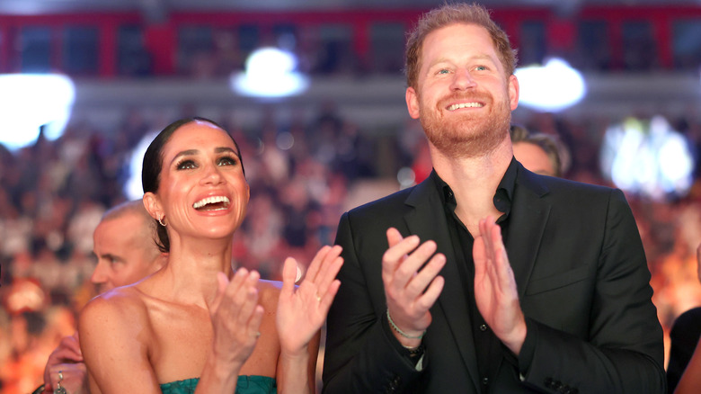 Prince Harry and Meghan Markle at the Invictus Games