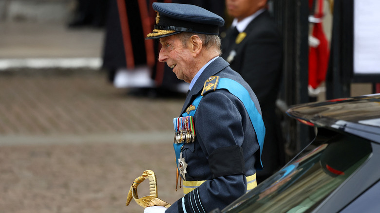 Duke of Kent uniform queen funeral