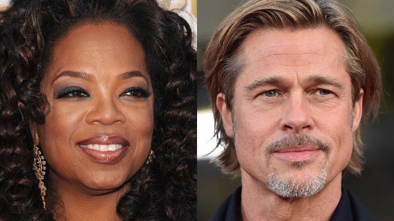 Oprah Winfrey Brad Pitt split