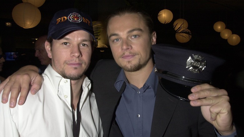 Mark Wahlberg and Leonardo DiCaprio posing for pics