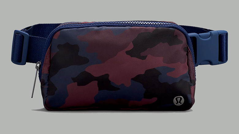 Lululemon Everywhere Belt Bag in Heritage 365 Camo Smoky Red Night Sea Multi colorway