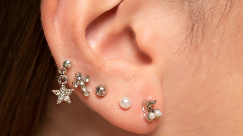 Cluster piercing