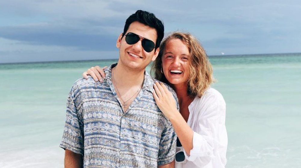 Alex Drummond and her fiance Mauricio Scott