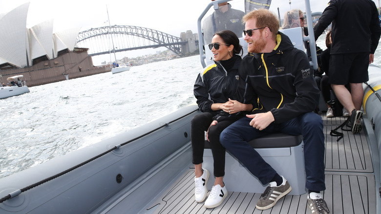 Meghan and Harry at the 2018 Invictus Games