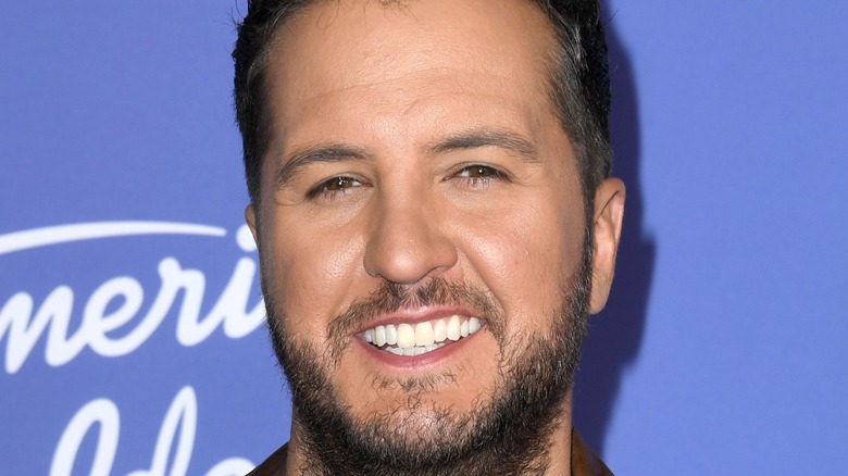 Luke Bryan smiling