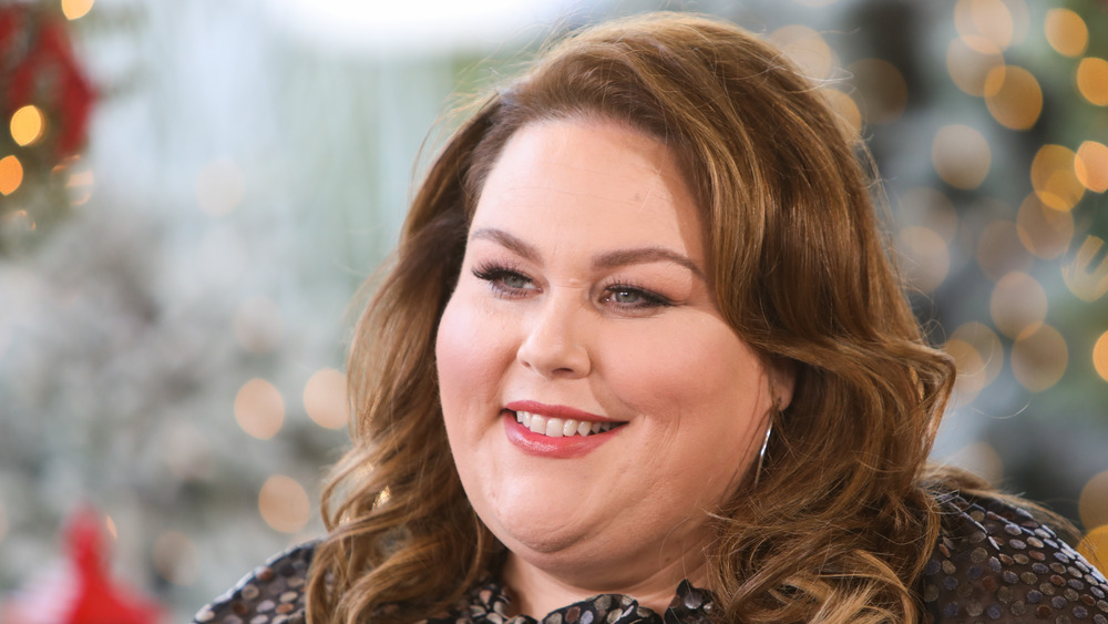 Chrissy Metz smiles at event