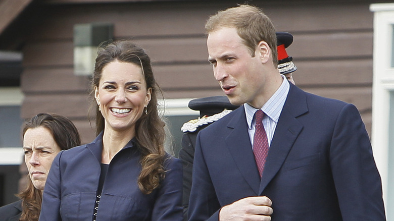 Prince William with Duchess Kate Middleton