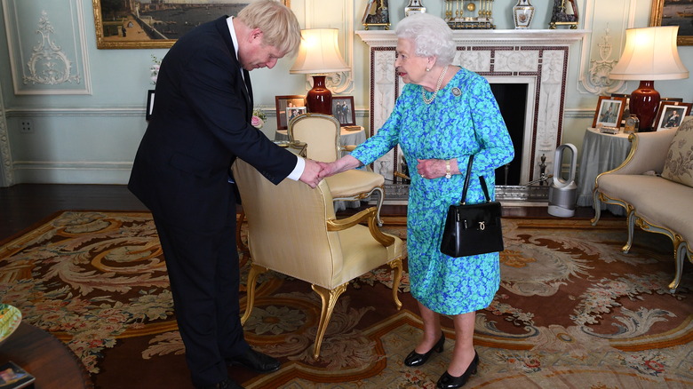 The Queen welcomes Boris Johnson as PM