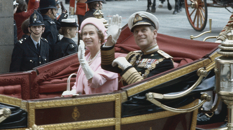 Queen Elizabeth at her Silver Jubilee