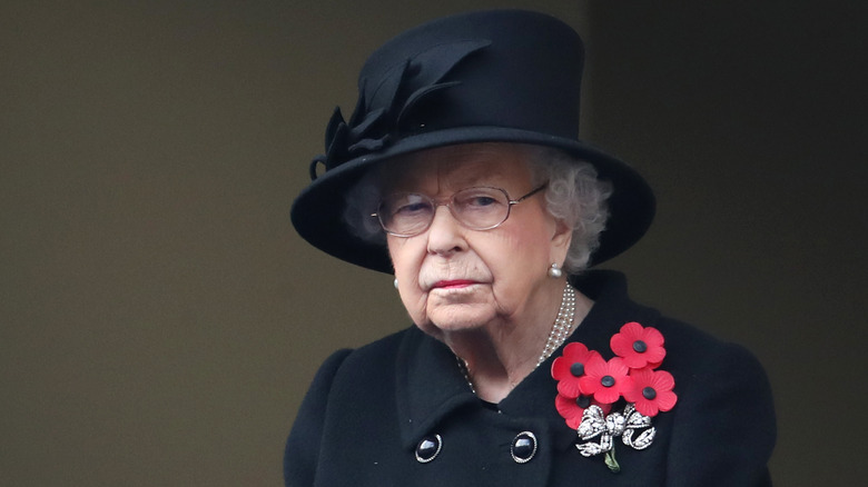 Queen Elizabeth, Remembrance Day in 2020