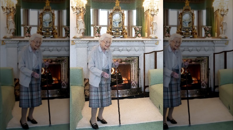 the last images of Queen Elizabeth