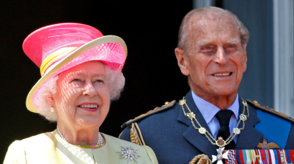 Queen Elizabeth and Prince Philip together