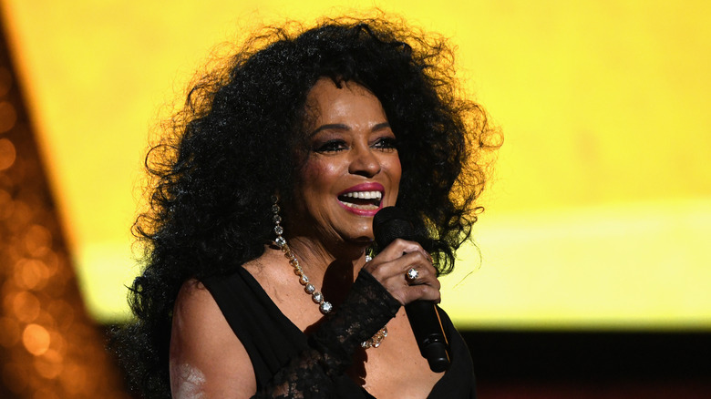 Diana Ross performing