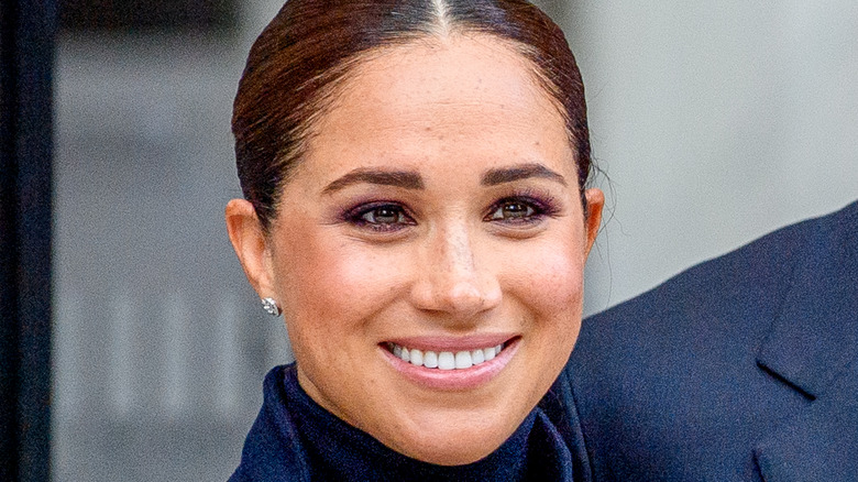 Meghan Markle smiling