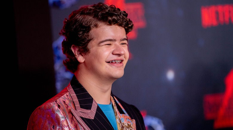 Gaten Matarazzo smiling