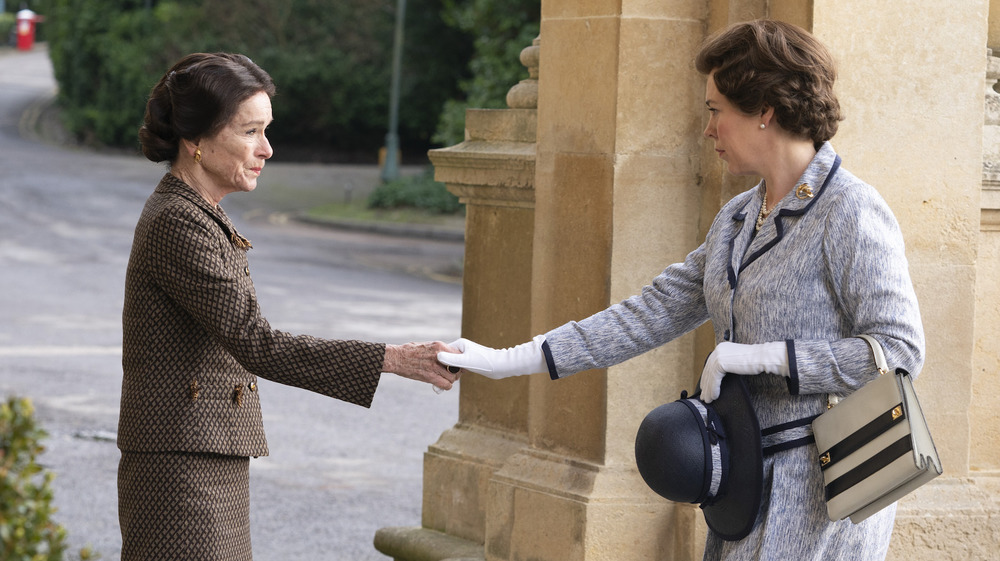 Geraldine Chaplin and Olivia Colman