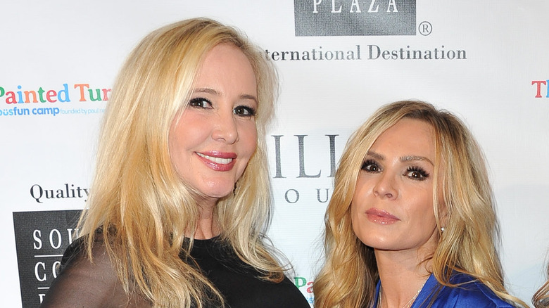 Shannon Beador and Tamra Judge from "The Real Housewives of Orange County"