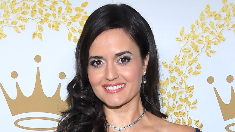 Danica McKellar smiling at event