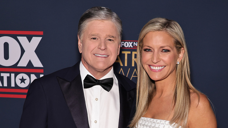 Sean Hannity and Ainsley Earhardt smiling