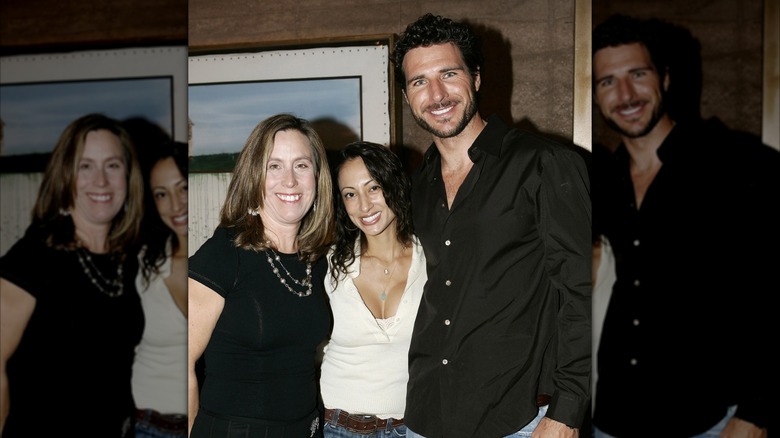 (L-R) Nancy Paley, Heather Courtney-Quinn, and Ed Quinn smiling