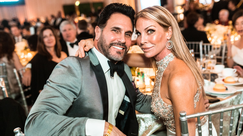 Don Diamont and Cindy Ambuehl smiling