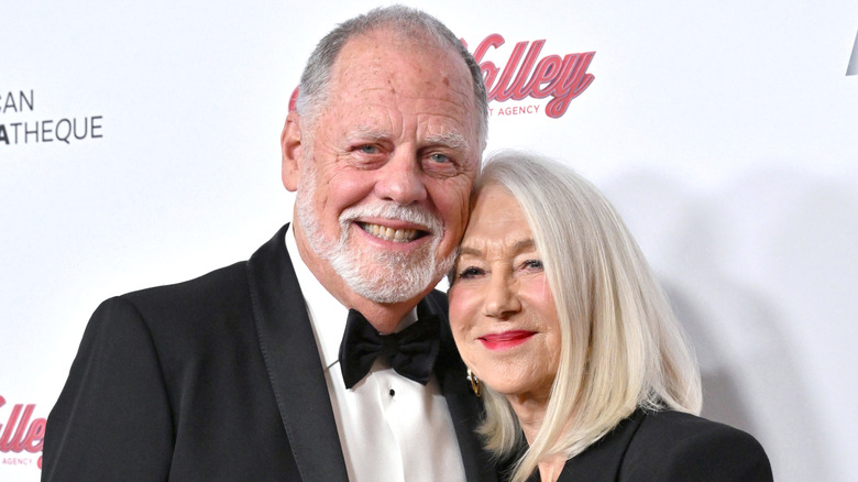 Helen Mirren and Taylor Hackford at the 2024 Annual American Cinematheque Awards in Beverly Hills.