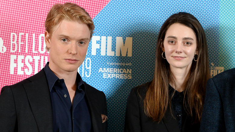 Tanya Reynolds and Freddie Fox together