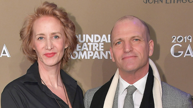 Janet McTeer and Joseph Coleman at an event