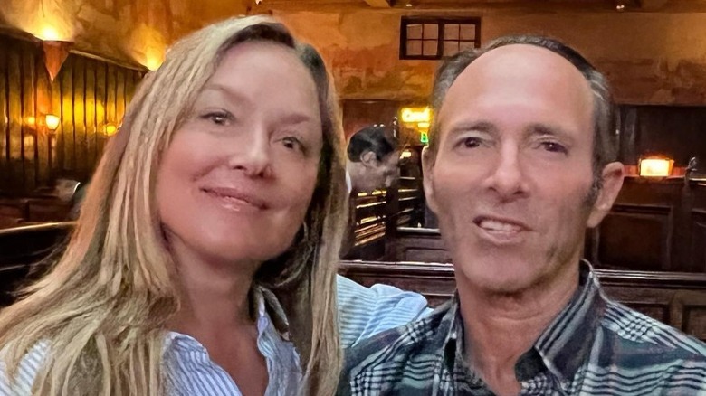 Elisabeth Röhm and Peter Glazer