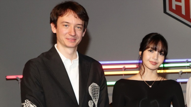 Frédéric Arnault and LISA posing together