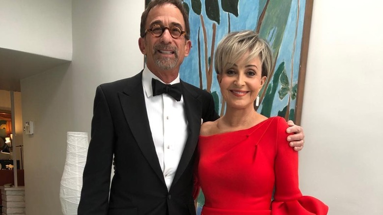 James Hayman and Annie Potts standing side by side