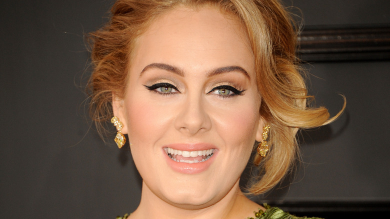 Adele on the red carpet 