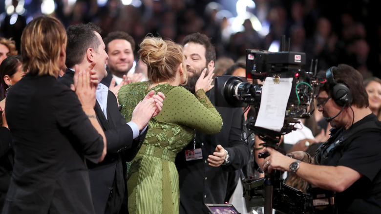 Adele and her ex-husband Simon Konecki