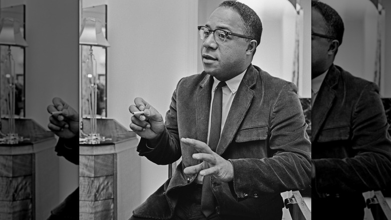 Alex Haley speaking