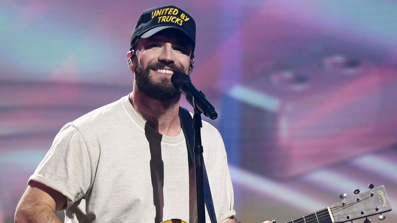 Sam Hunt performing